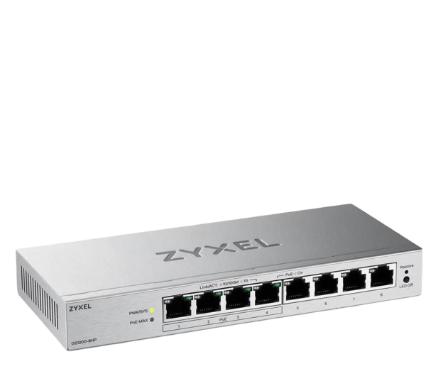 Zyxel GS1200-8HP - 1509886 - zdjęcie 2